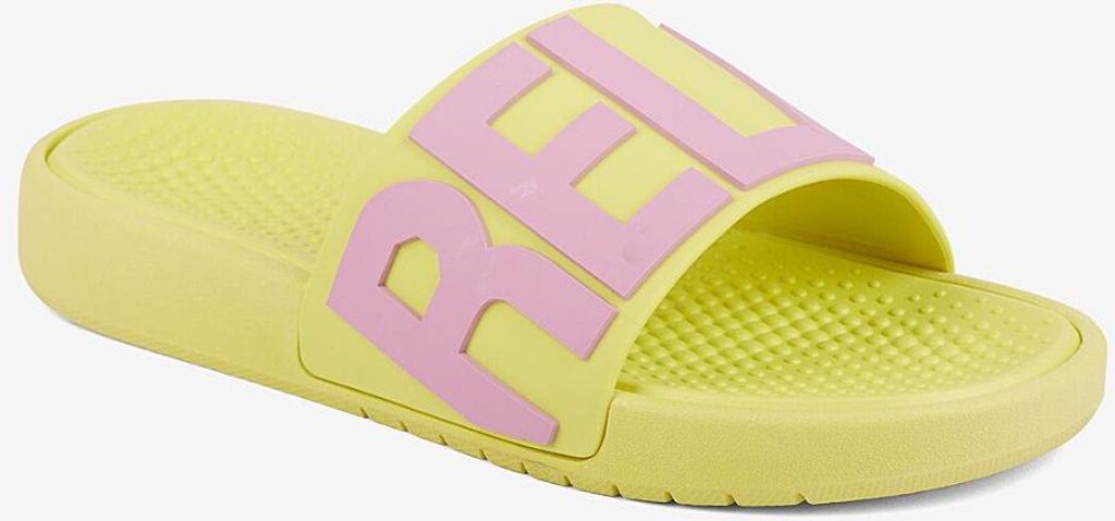 Hausschuhe COQUI Speedy Citrus Fondant Pink Relax On Gelb 37