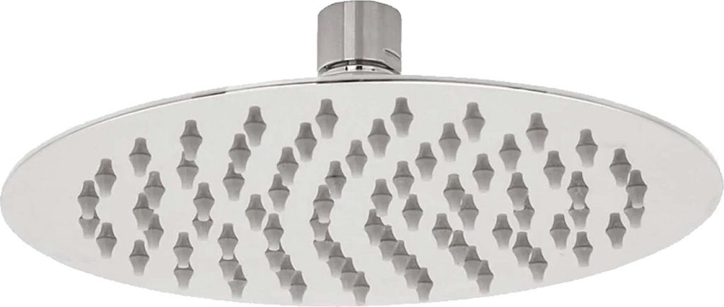 tecuro Antikalk Kopfbrause Regenbrause Ø 250 mm, Edelstahl poliert