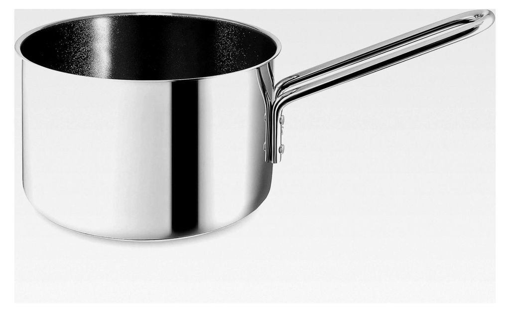 Eva Trio | Edelstahl Kasserolle 1,8 l 16 cm mit keramischer Slip-Let -Antihaftbeschichtung