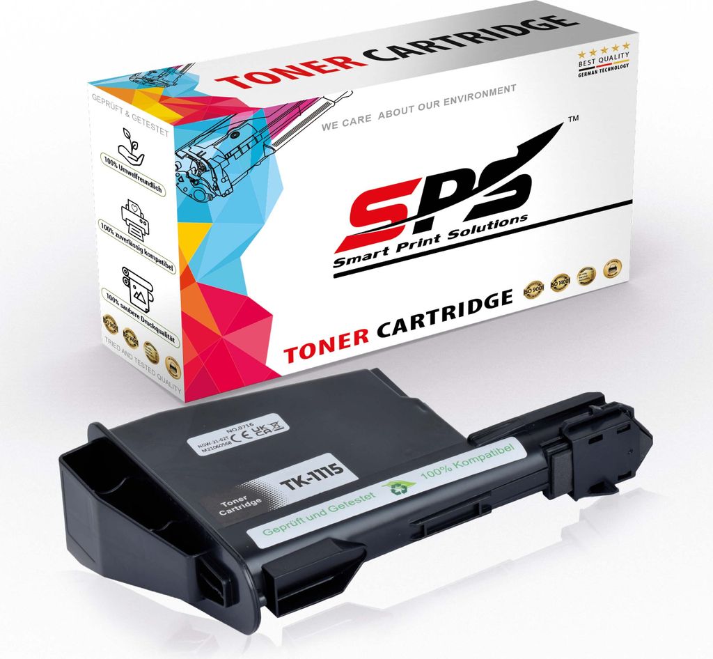 Kompatibel für Kyocera FS 1320 MFP (1T02M50NL0/TK-1115) Toner-Kit Schwarz