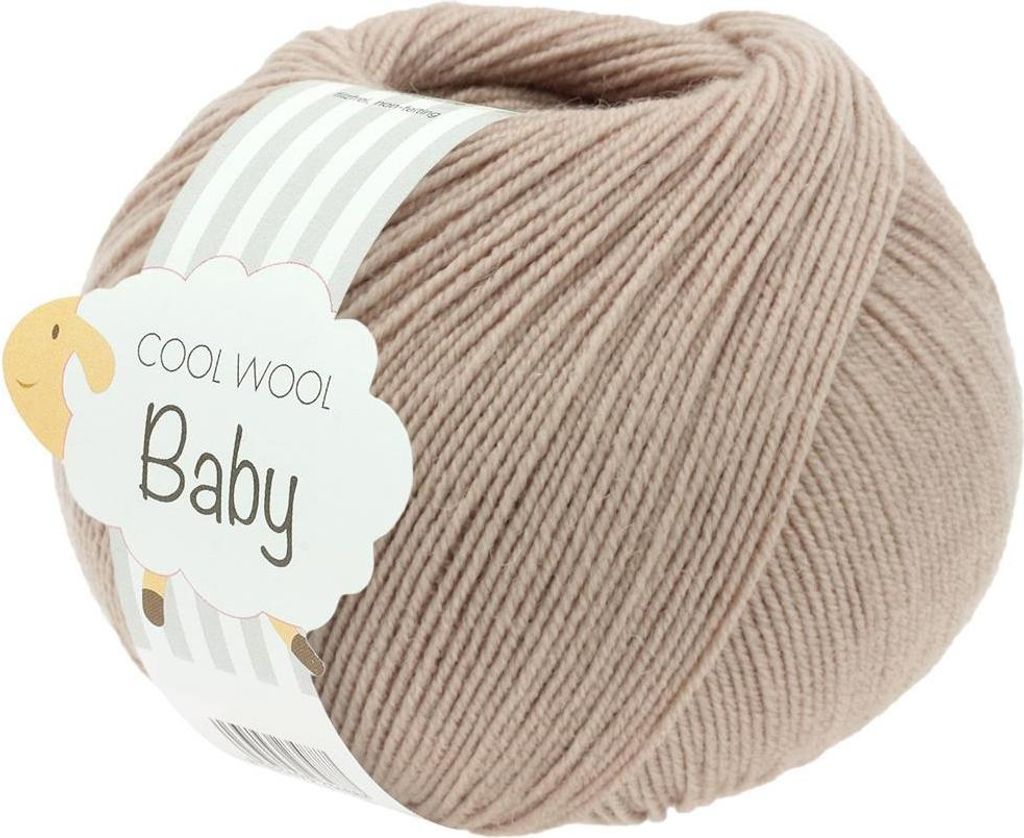 Lana Grossa - Cool Wool Baby 0332 perlbeige Produktbild 