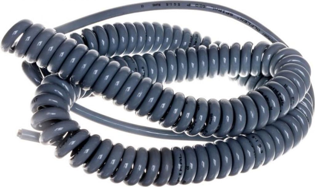LappKabel Spiralkabel ÖLFLEX SPIRAL 400 P 1000 mm / 3000 mm 5 x 1.5 mm² Grau 70002700 1 St