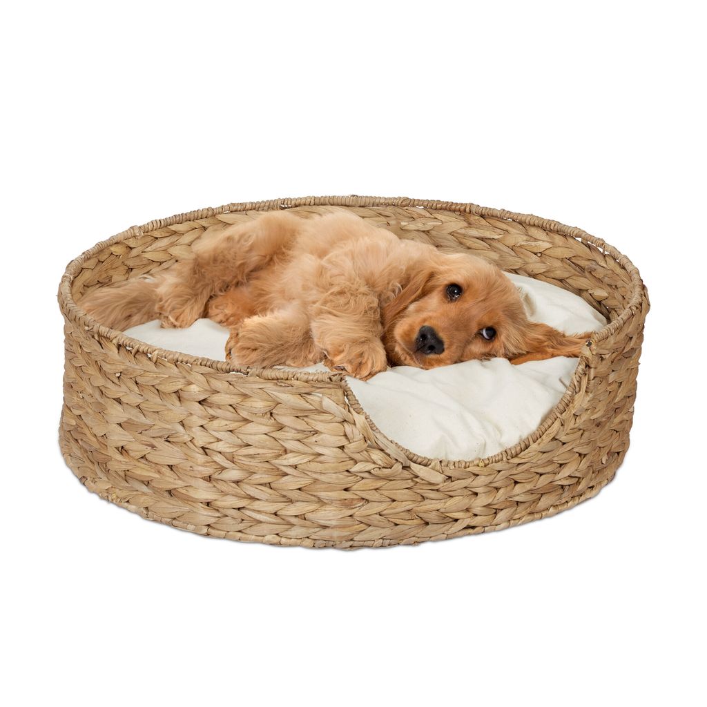 relaxdays Tierbett für Hunde und Katzen