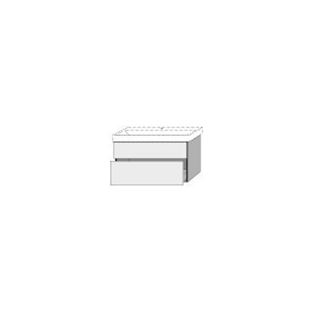 SANIPA SM42785 Waschtischunterbau mit Auszügen 3way