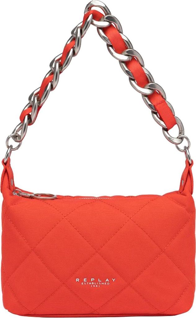 REPLAY Umhängetasche Schultertasche Crossbody Bag Salmon Orange rot