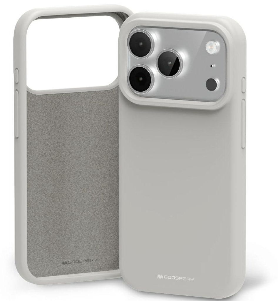 Etui Mercury Silicone do iPhone 17 Pro kamienny Zdjęcie produktu 