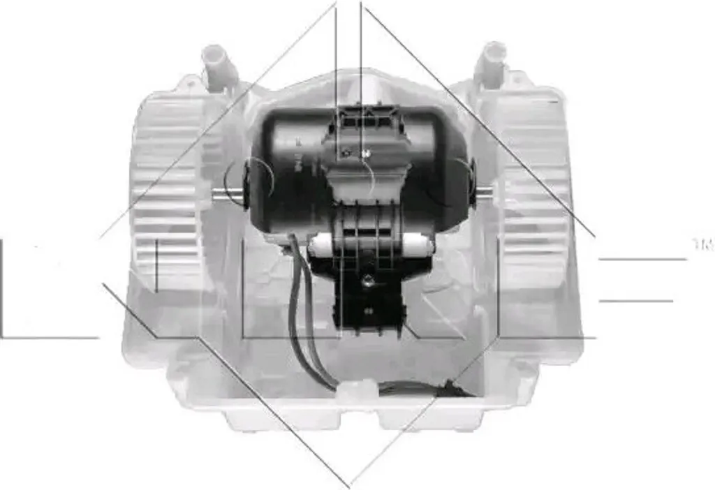 Ventilateur habitacle silencieux NRF 34094 pour Mercedes 2218200514