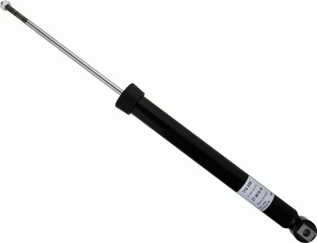 Amortisseur arrière pour BMW E46 - Restaurez le confort avec SACHS 316 606
