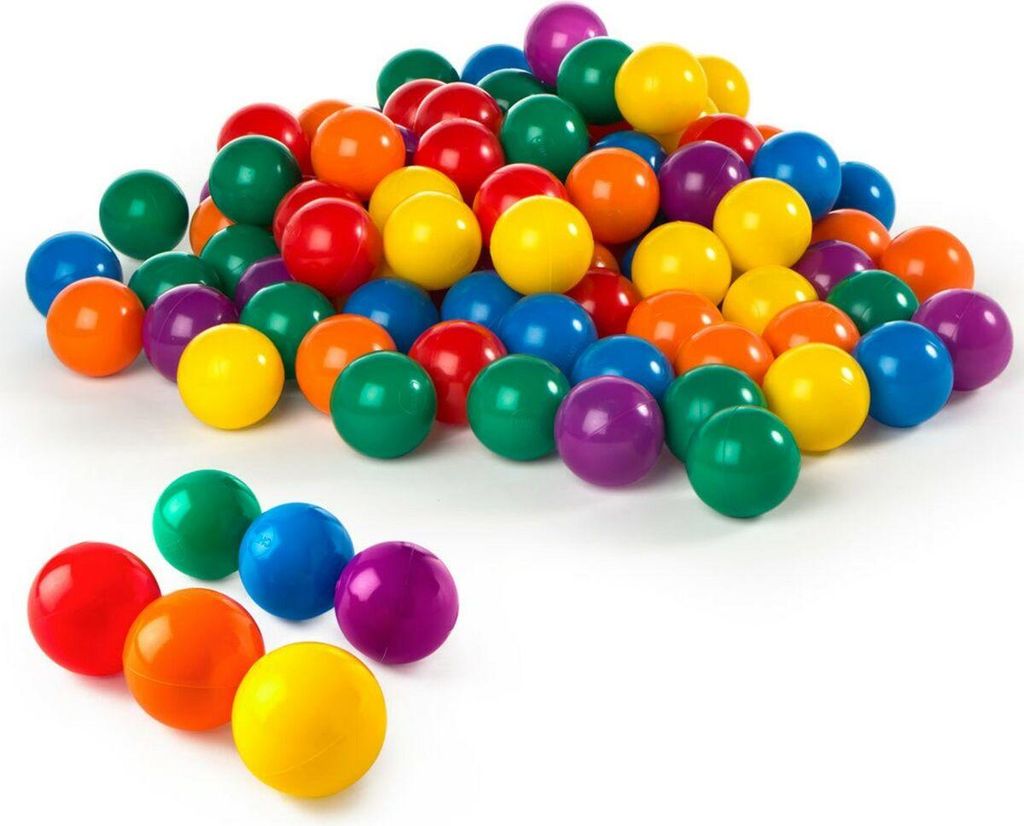 INTEX Fun Ballz 100 balles de 8cm avec sac de transport - Image du produit 