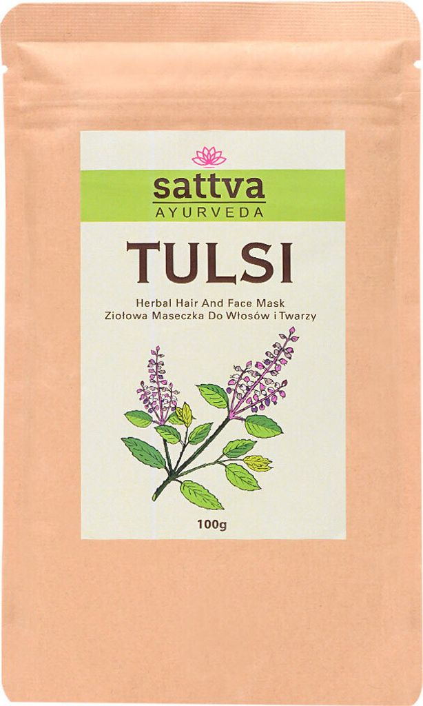 Herbal Mask for Face and Hair Tulsi 100g