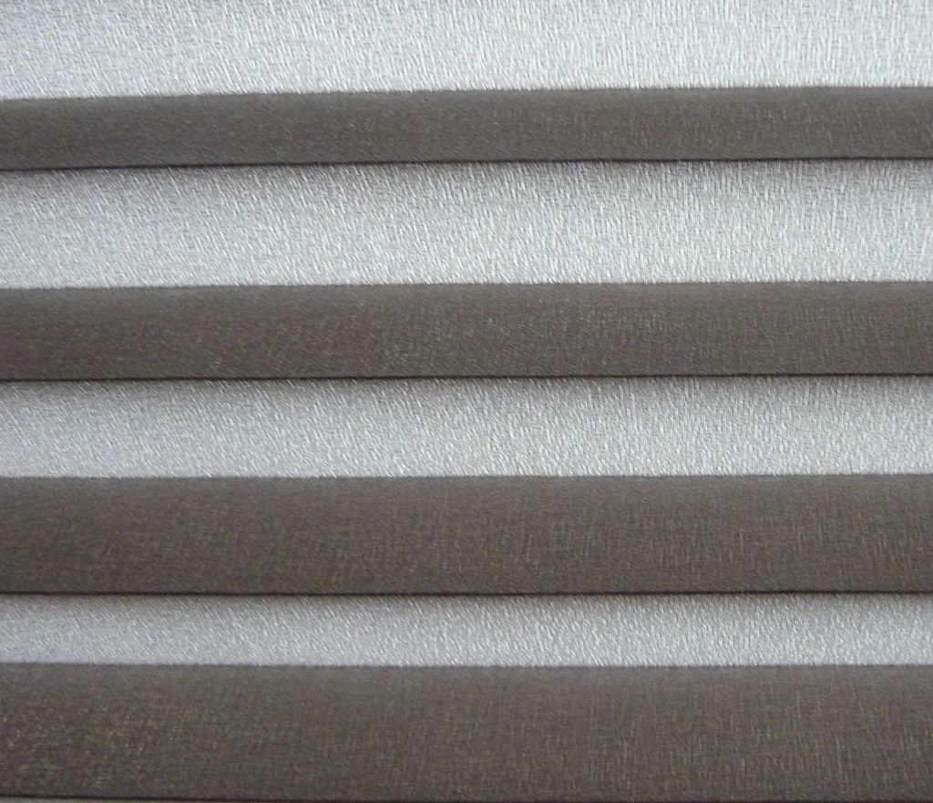 Plissee 80 x 220 cm silber-grau