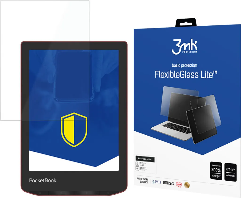 Protezione Schermo 3mk FlexibleGlass Lite per PocketBook Verse Pro 6"