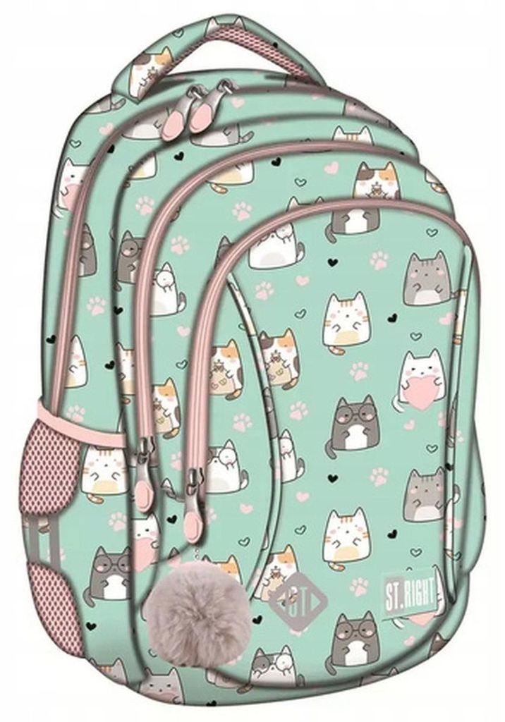 3-Fach-Rucksack Bp-26 Charming Cats Produktbild 