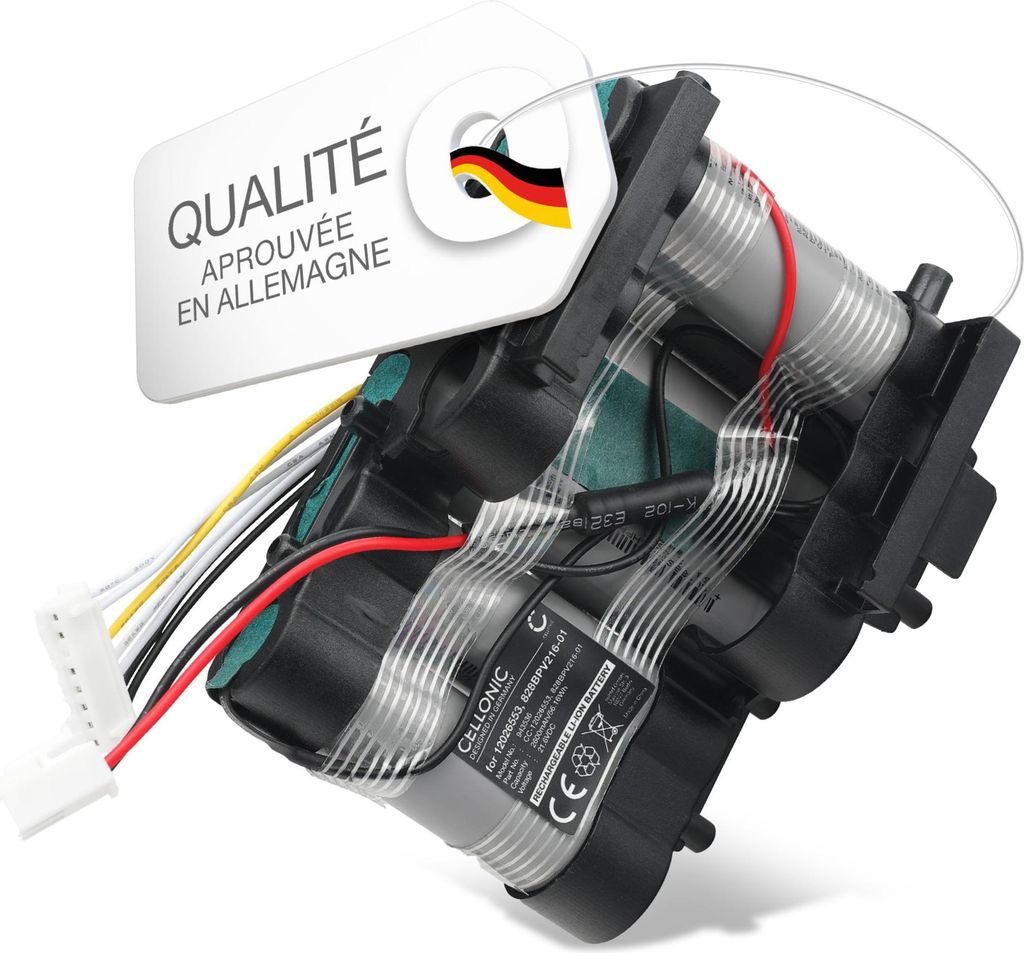 CELLONIC 1x Batterie pour Aspirateur Compatible avec Bosch Image du produit 