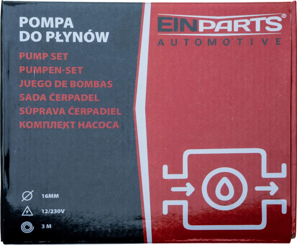 Pompe pour transvaser gazole 12V 230V idéale pour engins et tracteurs
