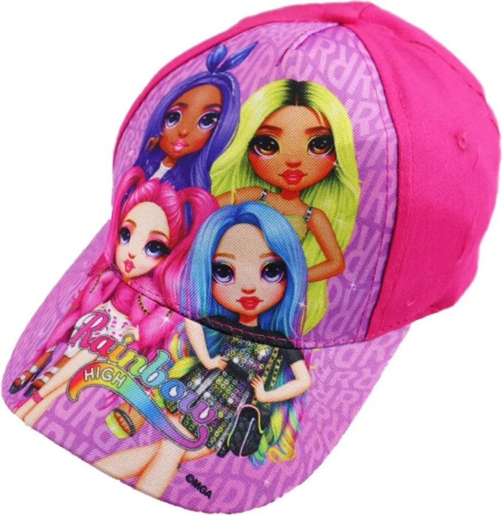 Rainbow High Girls - Kinder Mädchen Basecap – Rosa / 54