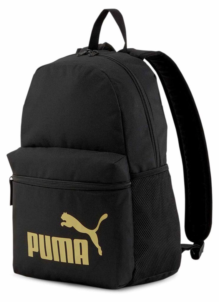 PUMA Batoh Phase Backpack 22L Puma Black - Golden Logo Obrázok produktu 