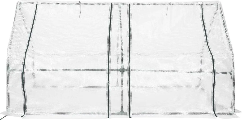 Serra in Foglio PE Rinforzato 180x90x90 cm | Struttura Ferro Giardino