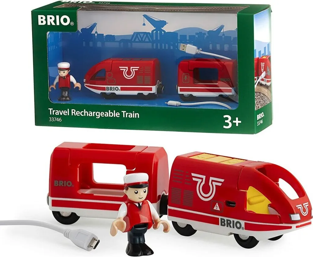 Train de voyage Brio 33746 rechargeable avec batterie et câble USB inclus - 2