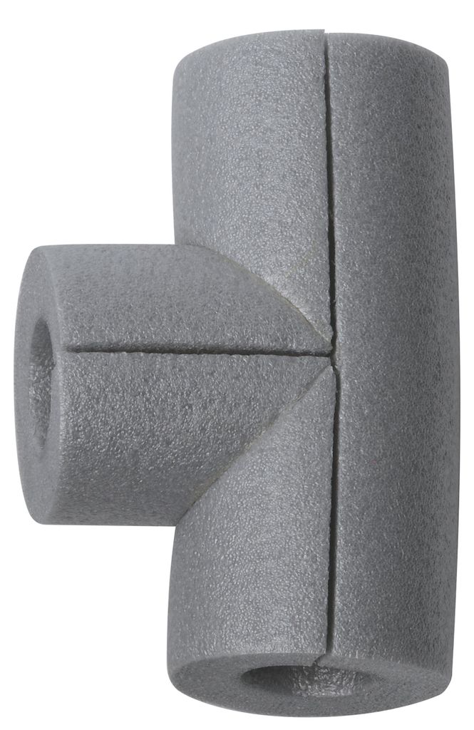 Climapor T-Stück zu Rohrisolierungen PE 28/13, grau - 05 Produktbild 