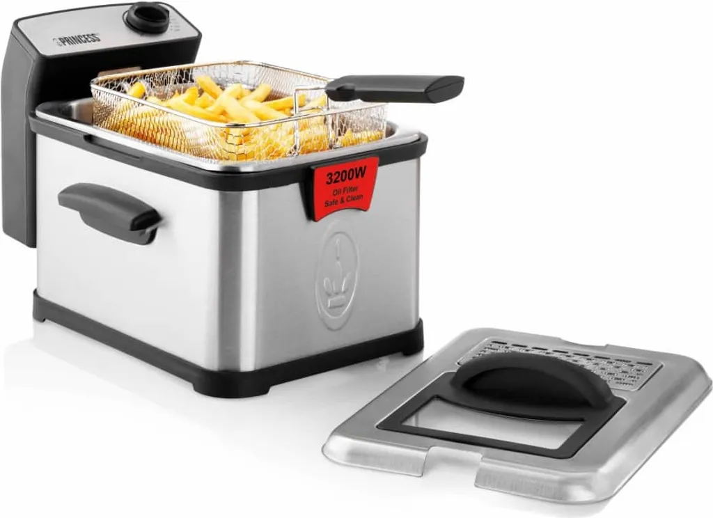 Princess 183001 Friggitrice Superior 3L 3200W - Potenza Professionale - 3