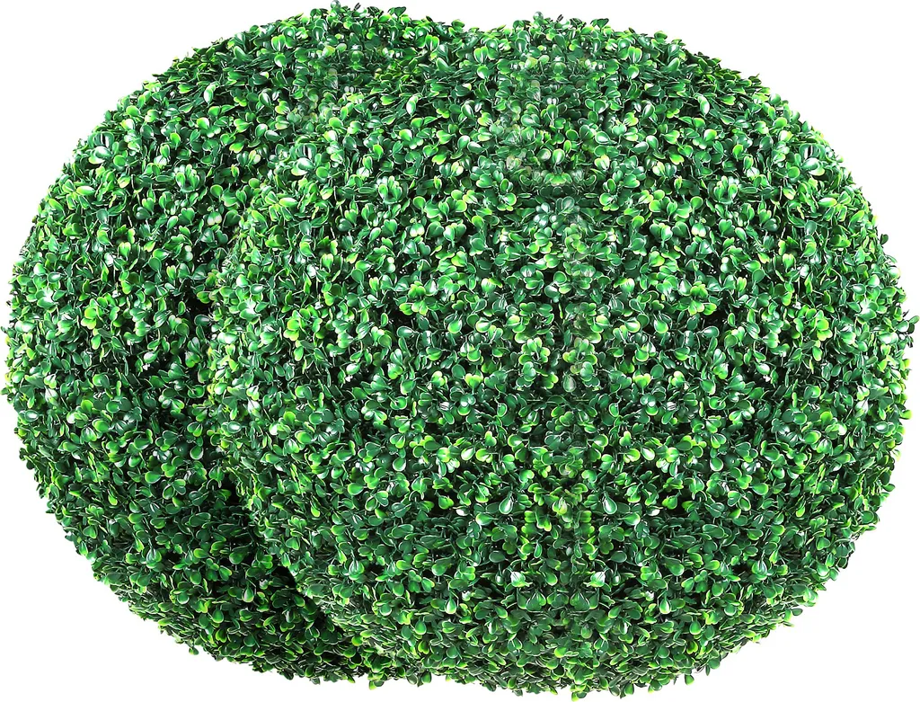 Coppia Sfere Bosso Artificiale SucceBuy 50cm | Arredo Casa e Nozze