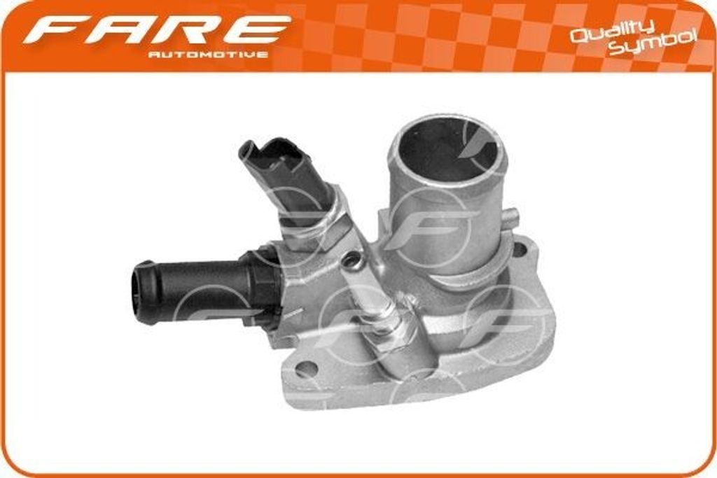 FARE SA Thermostat Kühlmittel 88°C für OPEL COMBO Kasten/Kombi (X12) Combo Combi / Tour (X12) für FORD KA (RU8) für FIAT PANDA (169) 500 (312)...