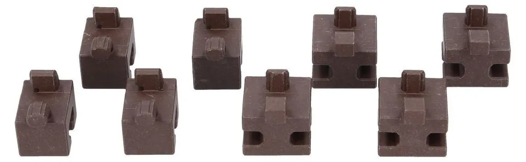 Supports accessoires 00637802 robustes pour rails de four Neff Bosch