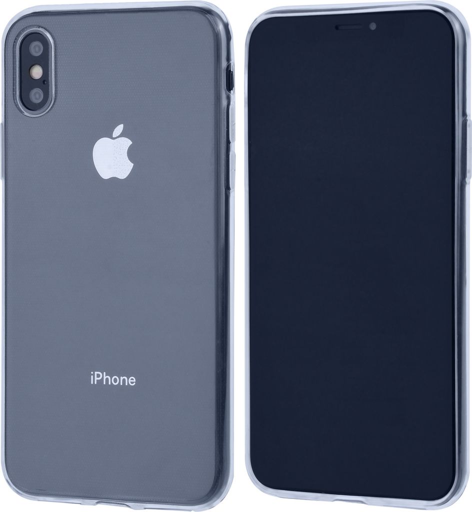 Binnenstructuur Transparent TPU Backcover voor Apple iPhone X;iPhone Xs -Zacht en duurzaam - TPU