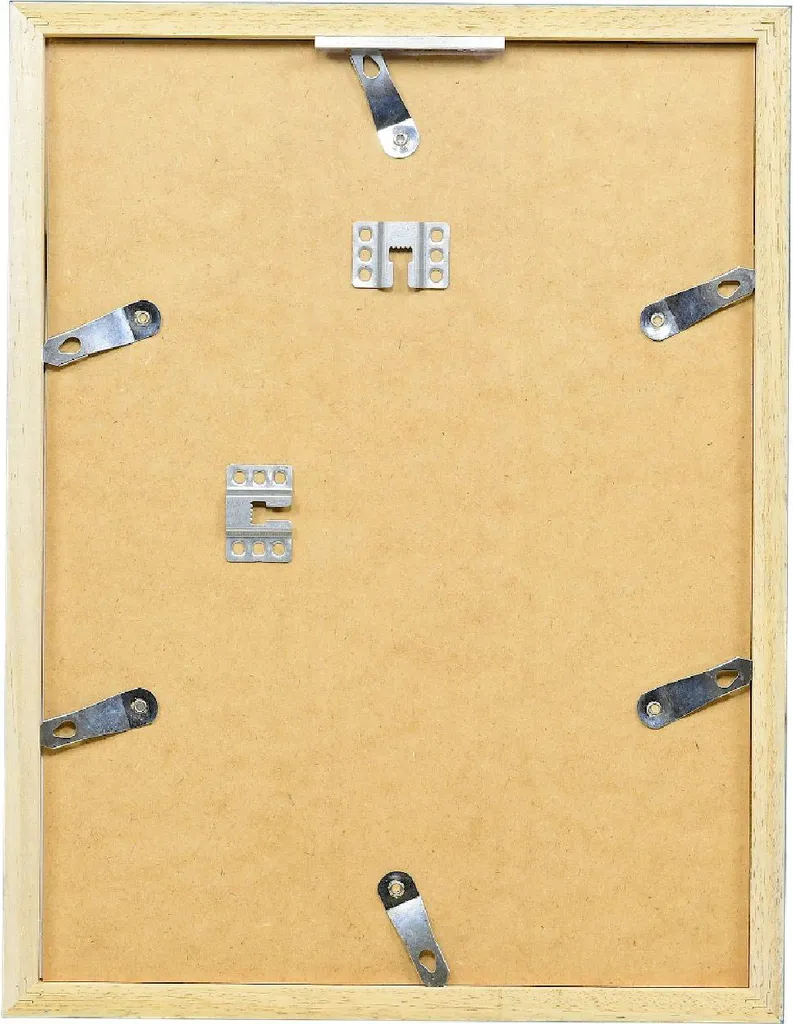 Struttura Top Cube 20x30 Legno e Vetro Antiriflesso | Cornice Minimalista - 3