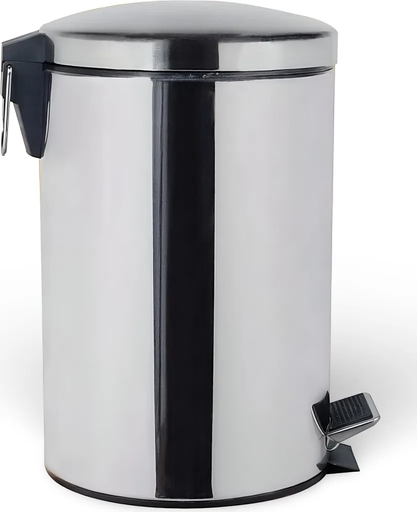 Poubelle de cuisine compacte 20L avec seau amovible et pédale robuste