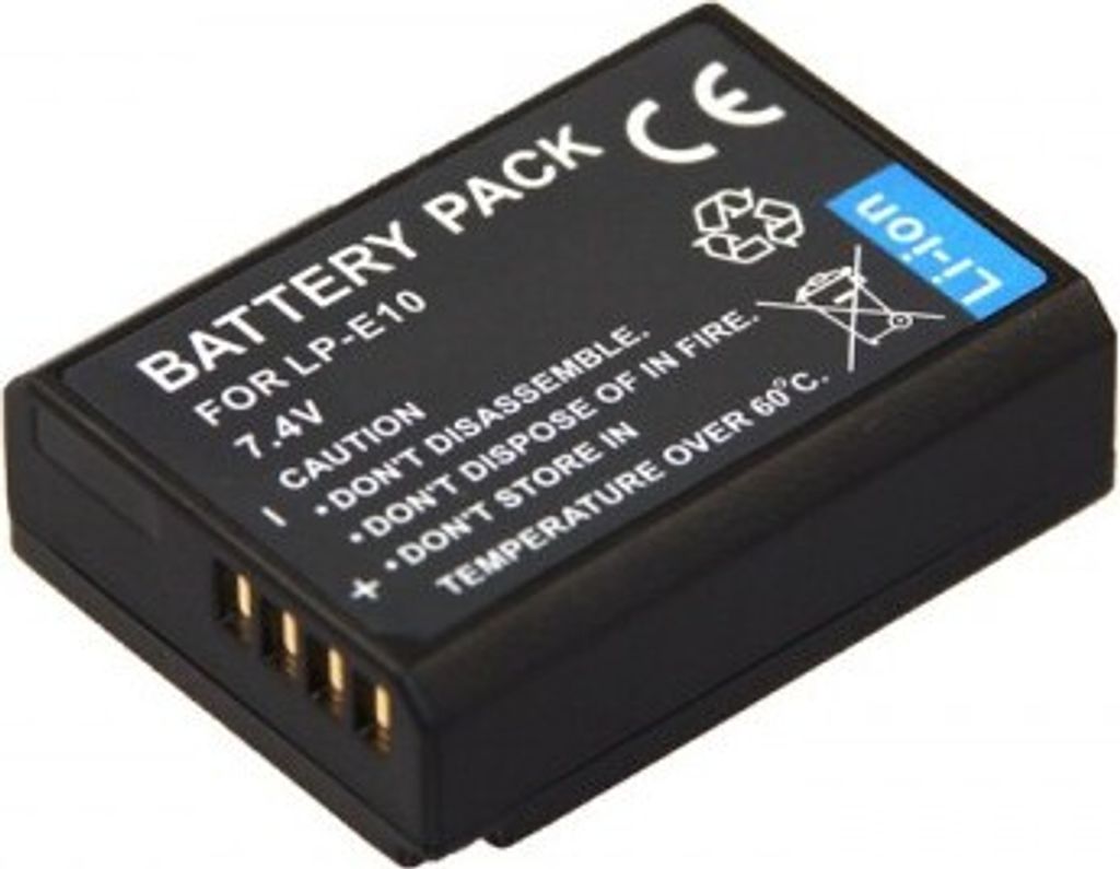 OTB Akku kompatibel zu Canon LP-E10 Li-Ion - 950mAh Produktbild 