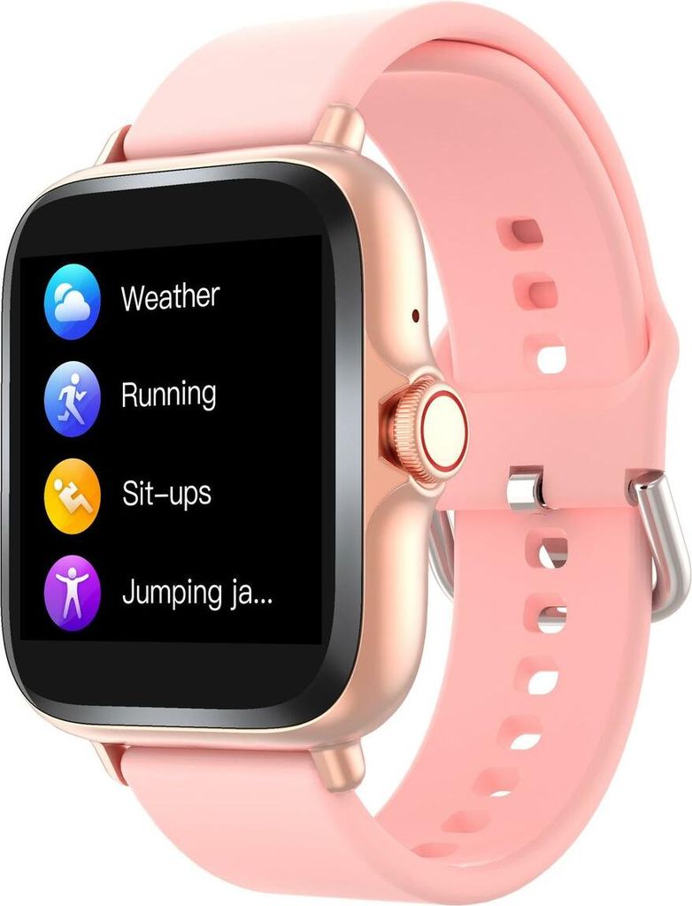 SmartWatch 1,44" Display Herzsensor Pink Produktbild 
