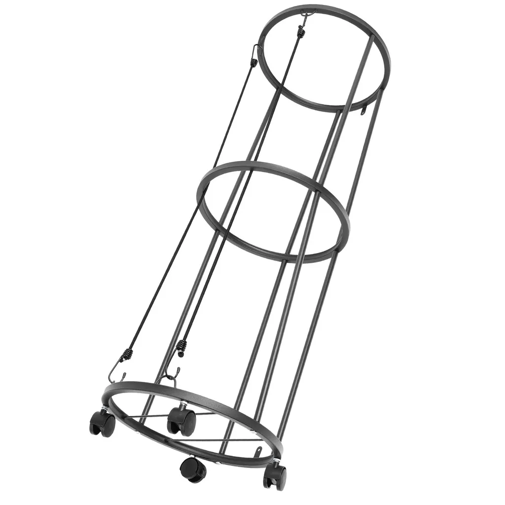 Support de basket-ball à roulettes avec freins et structure acier - 3