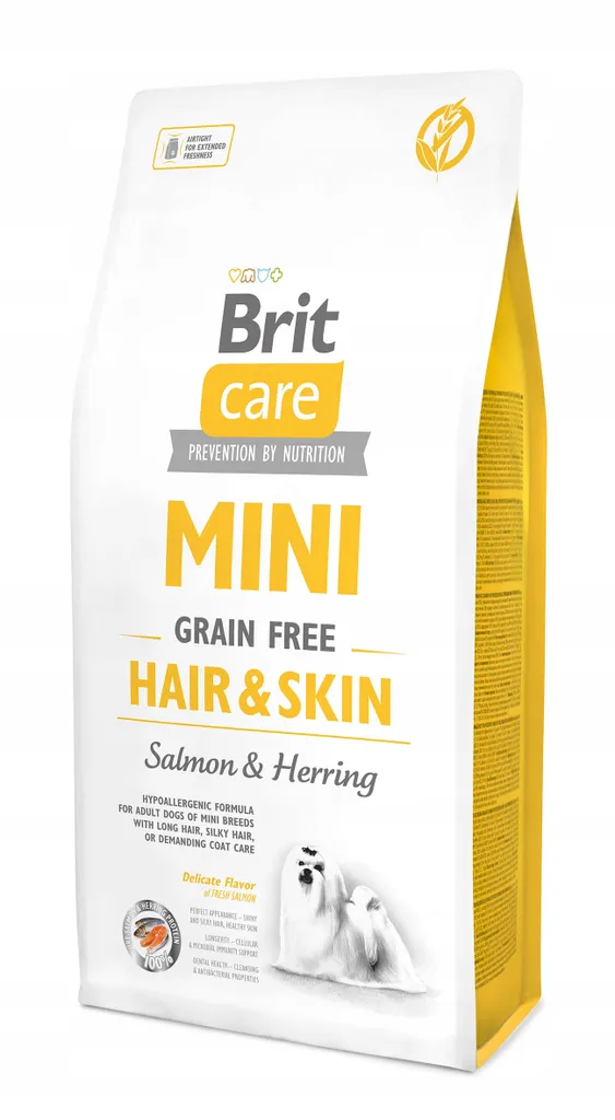 Recensione Brit Care Mini Hair & Skin 7kg: Pelo al Top Senza Cereali
