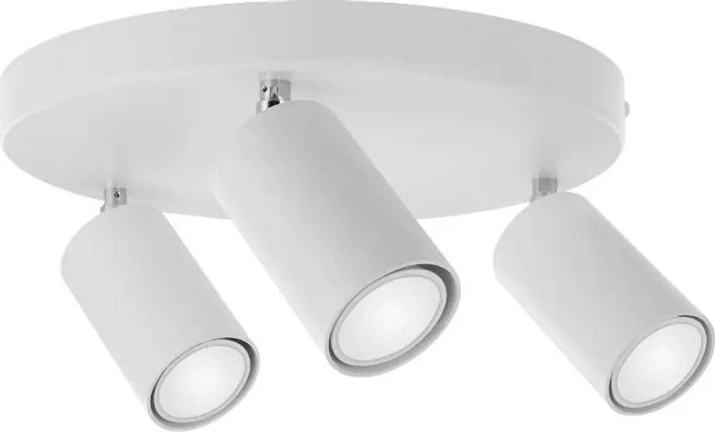 Suspension Triple Blanche ROLLER 3P : Plafonnier Moderne Style Industriel