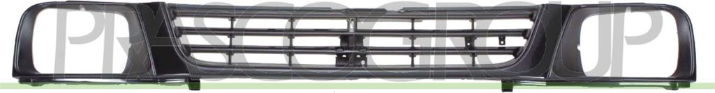 PRASCO MB8152002 Kühlergrill Frontgrill für MITSUBISHI L 200 (K7T, K6T) Schwarz