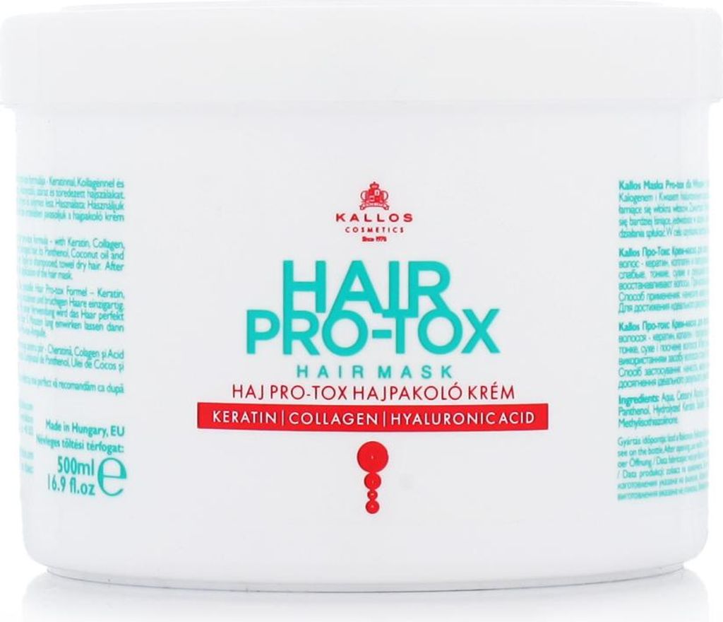 Kallos KJMN Haar Pro-tox Creme Haarmaske Keratin Produktbild 