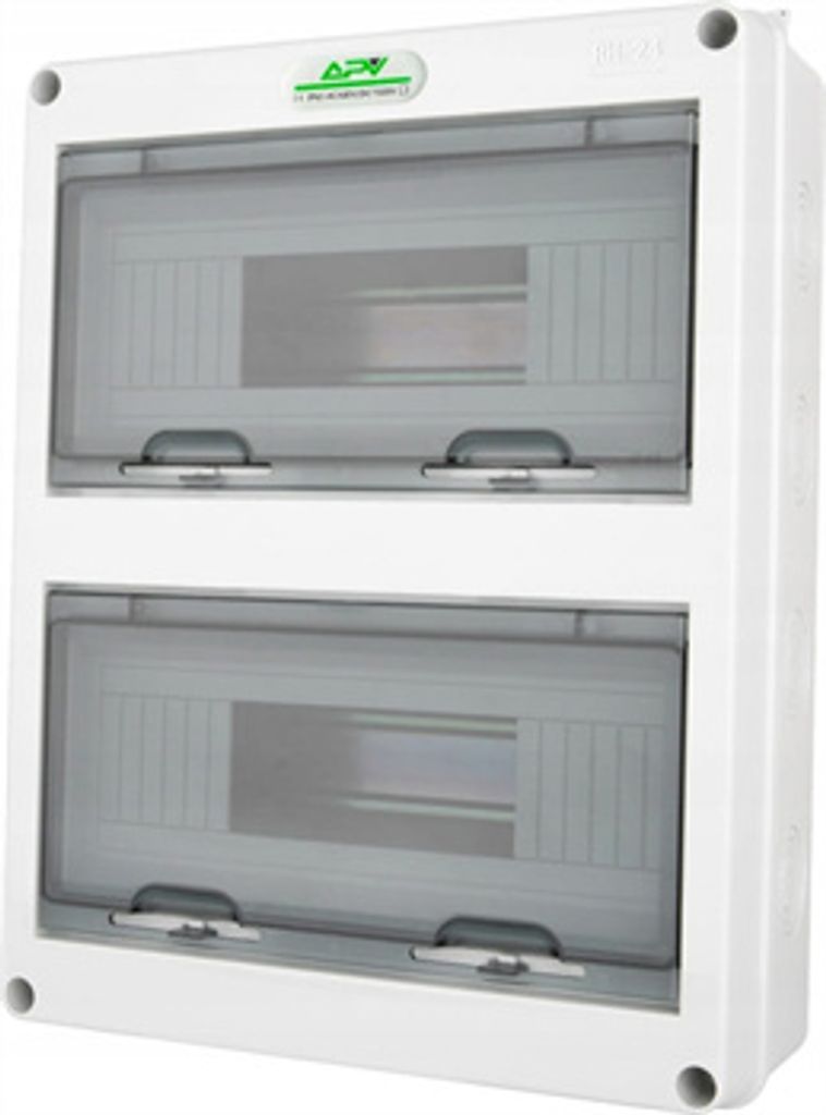 Elektroinstalační rozvaděč Adelid APV-RH-24, 2x12M IP65, Obrázek produktu 