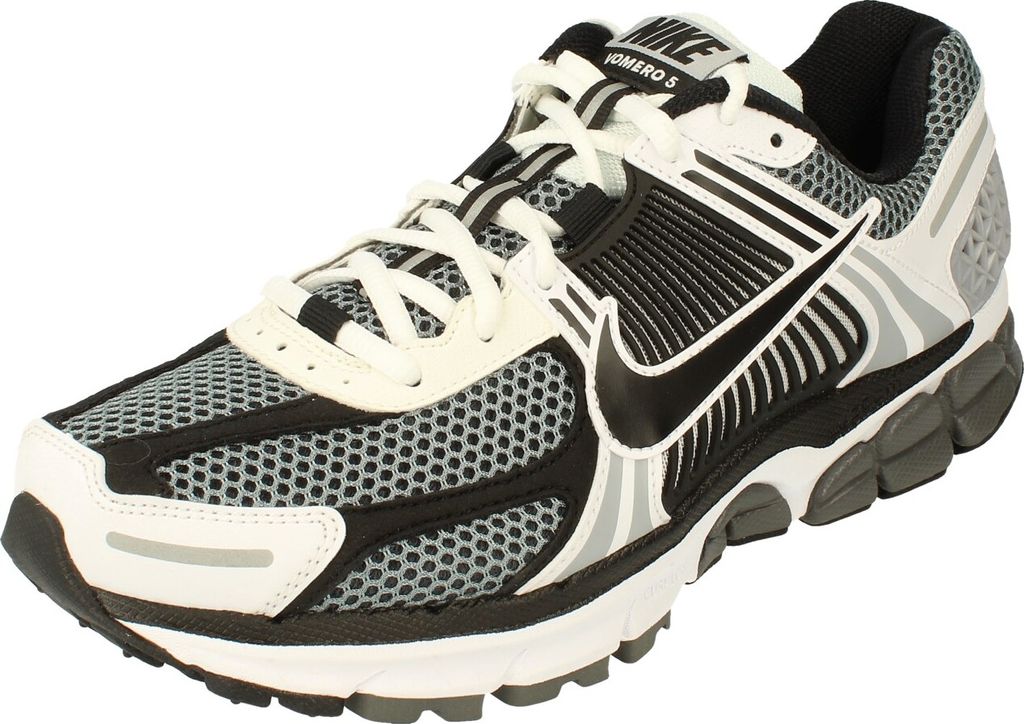 Nike Zoom Vomero 5 "Dark Grey Black White Metallic Silver", Größe: 39