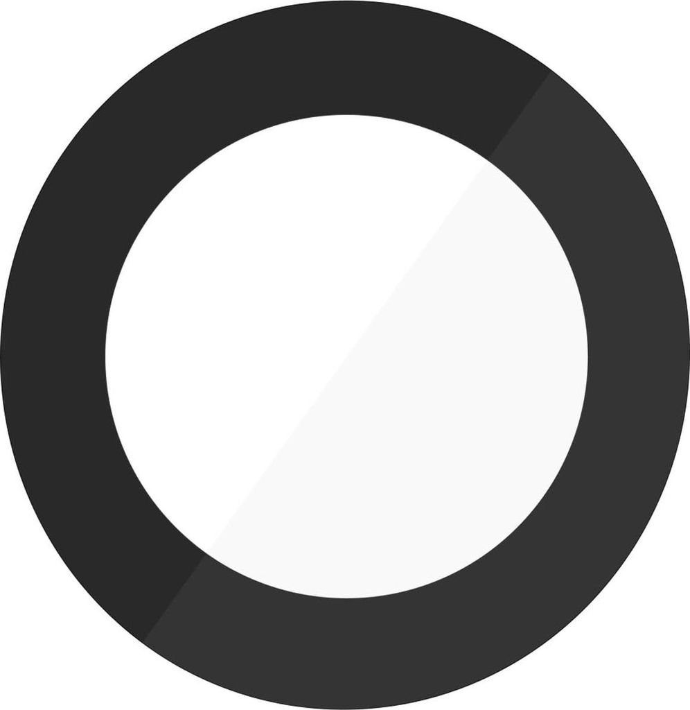 Clappio, Ersatzglas für Teleobjektiv-Kamera Galaxy S22, Schwarz transparent