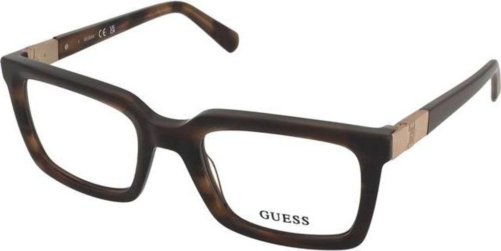 Guess GU50331 Dark brown/horn 52/21/140 Herren Brillen