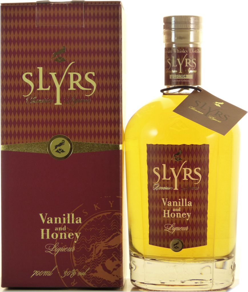 Liqueur de whisky Slyrs Vanille & Miel 0,7 litre Image du produit 