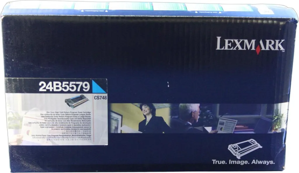 Lexmark 24B5579 Cartouche de Toner Cyan Original pour Impression Laser