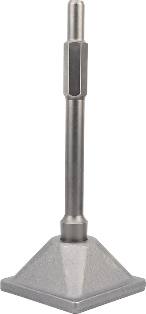 Pilon de compactage pour marteau piqueur hexagonal avec plaque robuste