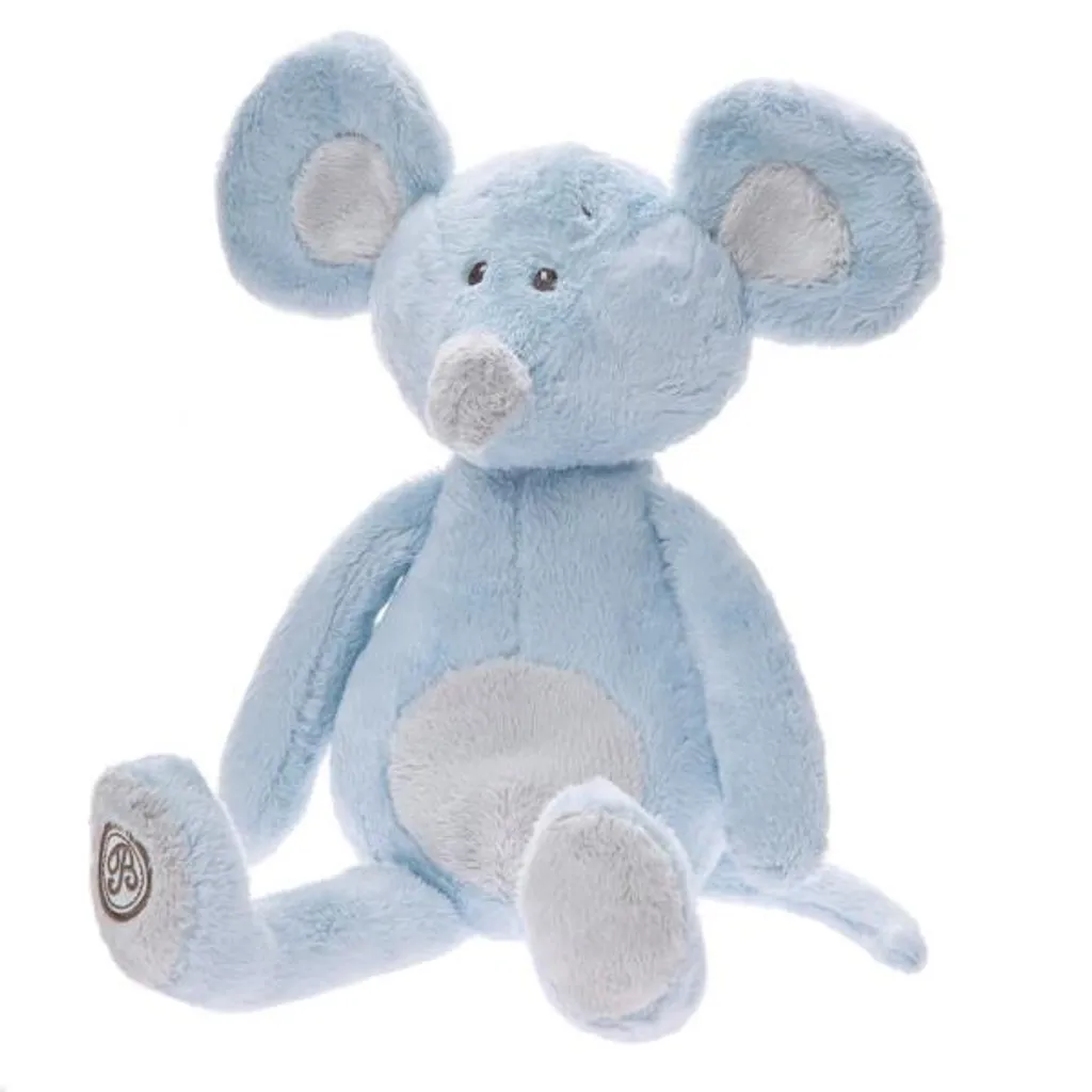 Lena Souris Bleue Mascotte 25cm 13785 - Peluche Doudou Doux pour Enfant