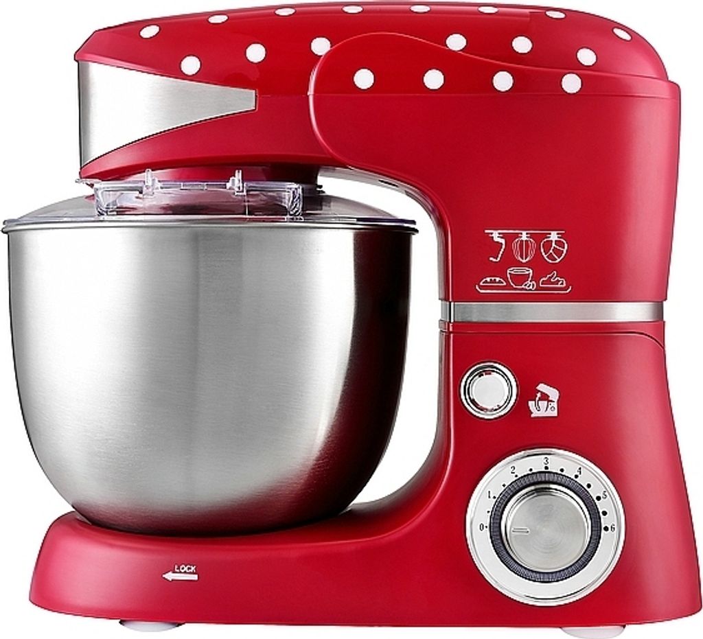 Efbe-Schott Küchenmaschine 5L Rührgerät Edelstahlschüssel Produktbild 