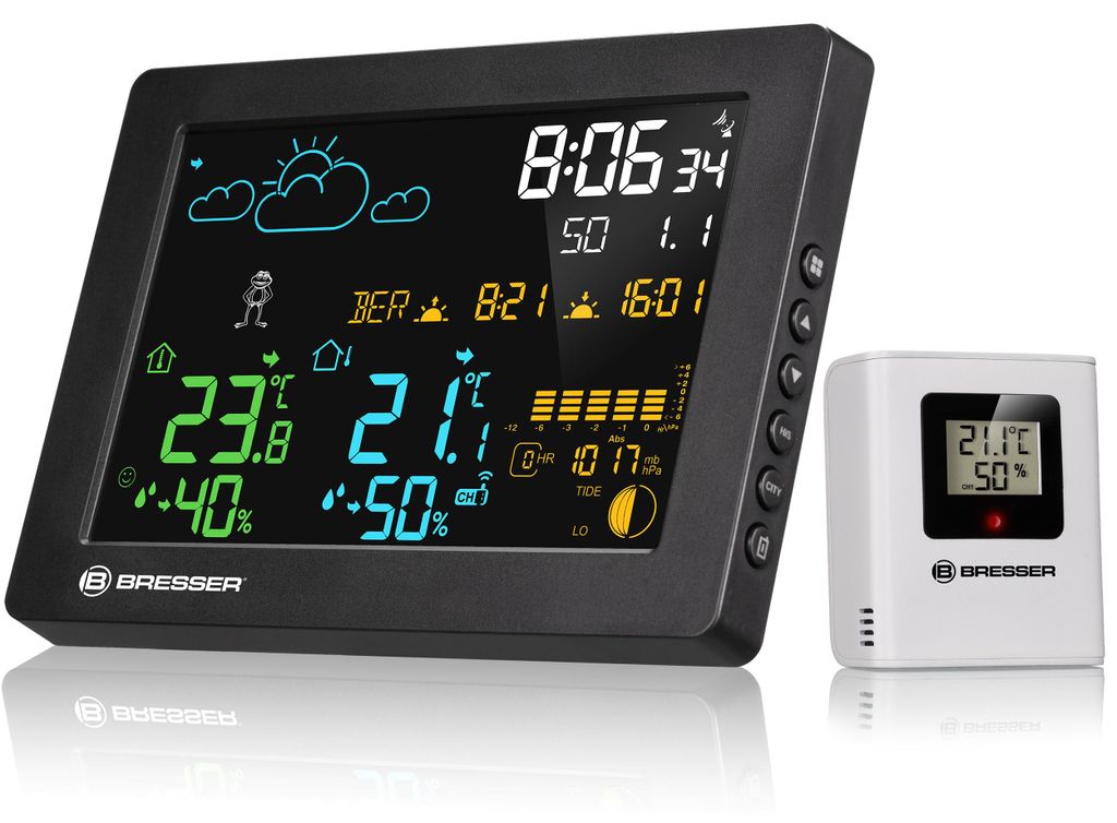 Počasová stanice Bresser MeteoTemp Baro HZ s bezdrátovým Obrázek produktu 