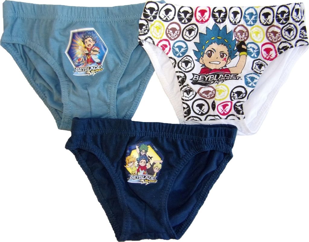 Beyblade Burst Jungen Slips 3er Pack Let it Rip! für 4/5 Jahre