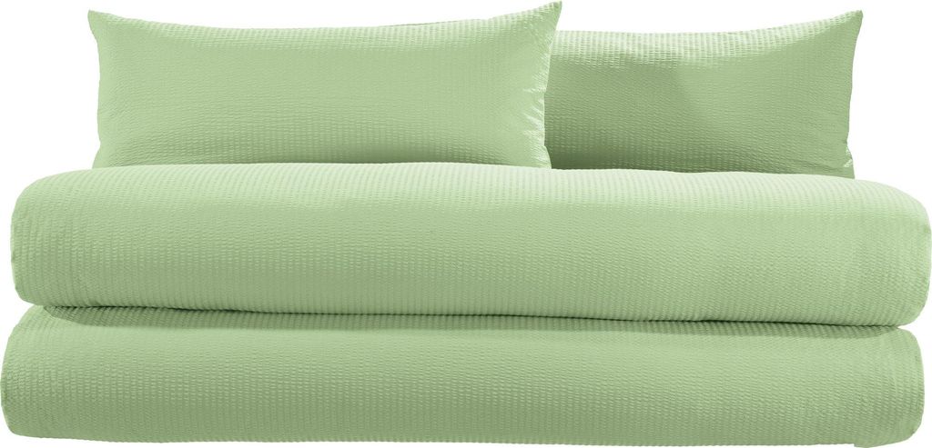 Erwin Müller Bettwäsche Sparpaket Wertingen" 4-teilig jade 2x 135x200 cm + 2x 40x80 cm"